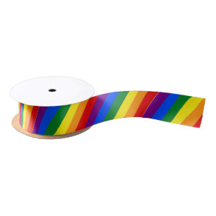 Gay Pride Satin Ribbon Satijnen Lint