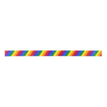 Gay Pride Satin Ribbon