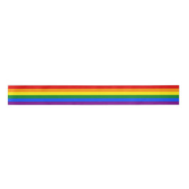 Gay Pride Satin Ribbon Satijnen Lint