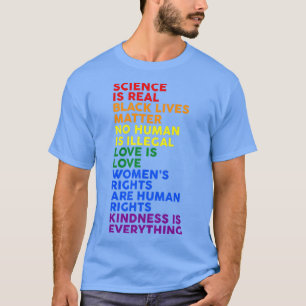 Gay Pride Science is echt zwart, want liefde voor  T-shirt