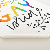 Gay Pride Sherpa Deken (3/4)