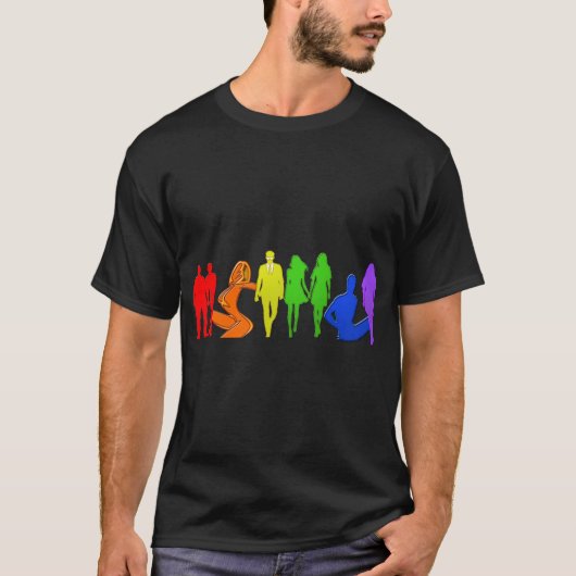 Gay Pride Shirt (Voorkant)