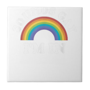 Gay Pride Shirten Mannen Vrouwen LGBT Regenbooggel Tegeltje