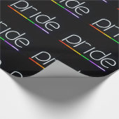 Gay Pride Sign Wrapping Paper Cadeaupapier (Hoek)
