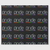 Gay Pride Sign Wrapping Paper Cadeaupapier (Vlak)