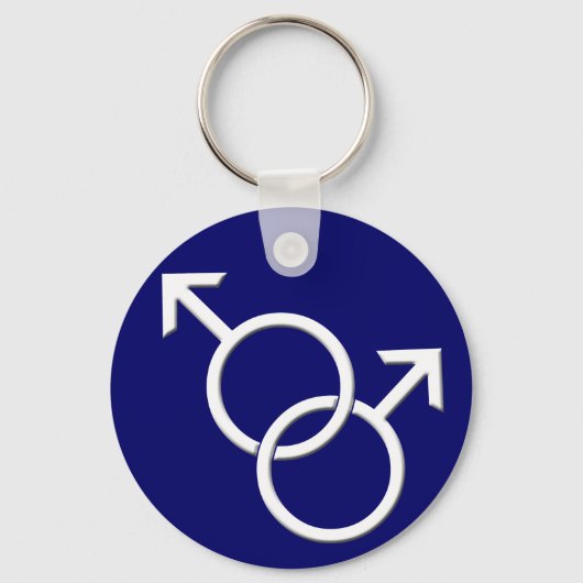 Gay Pride Sleutelhanger Rainbow Love Sleutelhanger (Voorkant)