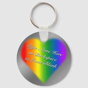Gay Pride Sleutelhanger Rainbow Love Sleutelhanger