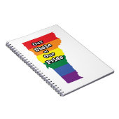 Gay Pride State | Vermont Notitieboek (Rechterzijde)