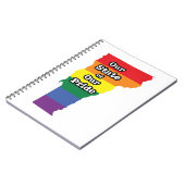 Gay Pride State | Vermont Notitieboek (Linkerzijde)