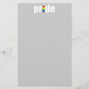 Gay Pride Stationery Briefpapier