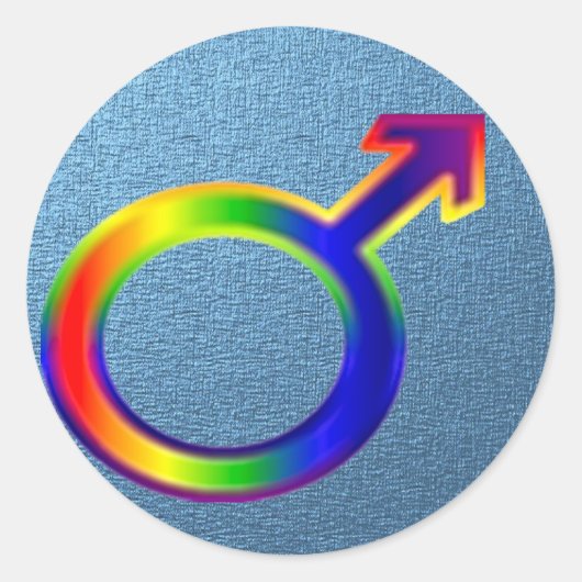 GAY PRIDE STICKER (Voorkant)