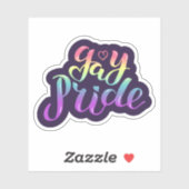 Gay Pride Sticker (Vel)