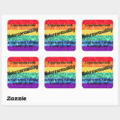 Gay pride sticker (Vel)