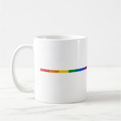 Gay Pride Stripe Koffiemok (Links)