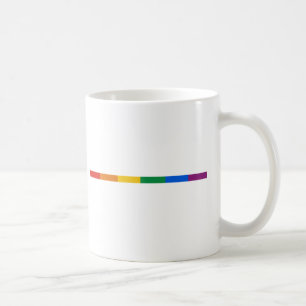 Gay Pride Stripe Koffiemok