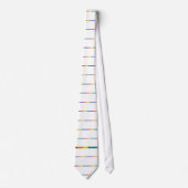 Gay Pride Stripe Stropdas (Voorkant)