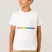 Gay Pride Stripe T-shirt (Voorkant)