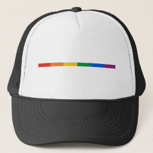 Gay Pride Stripe Trucker Pet