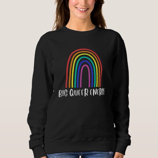 Gay Pride Stuff  Big Queer Energy Trui (Voorkant)