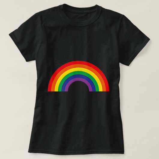 Gay Pride Stuff Rainbow Pocket LGBT Pride Parade T-shirt (Design voorkant)