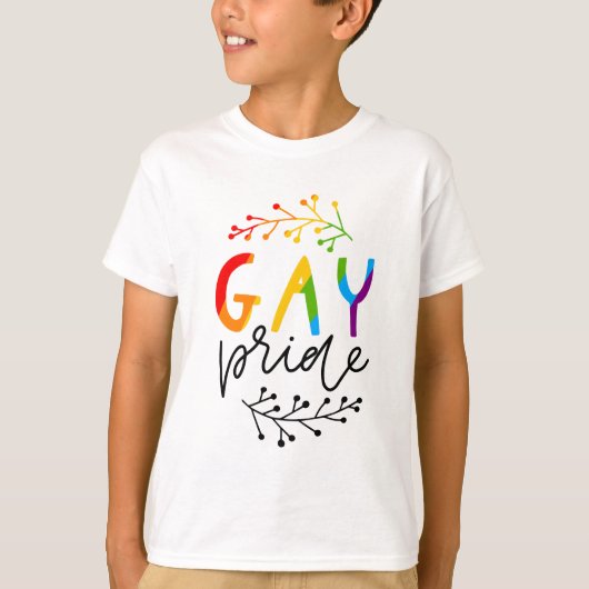 Gay Pride T-shirt (Voorkant)