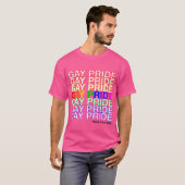 Gay Pride T-shirt (Voorkant volledig)