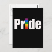 Gay Pride T-shirt Briefkaart (Voorkant / Achterkant)