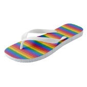 Gay Pride Teenslippers (Schuin)