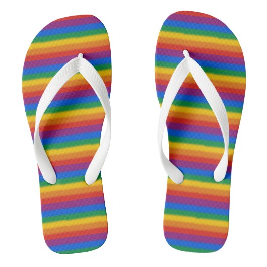 Gay Pride Teenslippers (Voetbed)