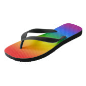 Gay Pride Teenslippers (Schuin)
