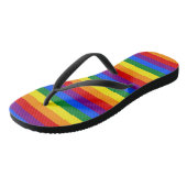Gay Pride Teenslippers (Schuin)