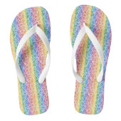 Gay Pride Teenslippers (Voetbed)