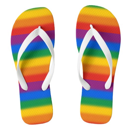 Gay Pride Teenslippers (Voetbed)