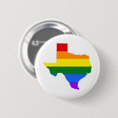 Gay Pride | Texas Rainbow Ronde Button 5,7 Cm (Voorkant /achterkant)