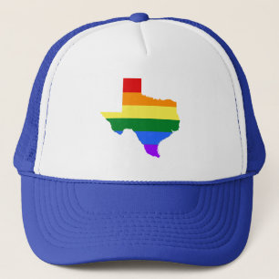 Gay Pride Texas Rainbow Trucker Pet