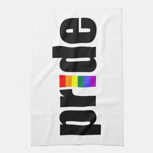 Gay Pride Theedoek (Verticaal)