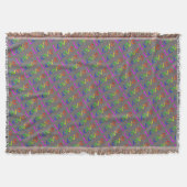 Gay Pride Throw Blanket Rainbow Love Decor Deken (Voorkant)