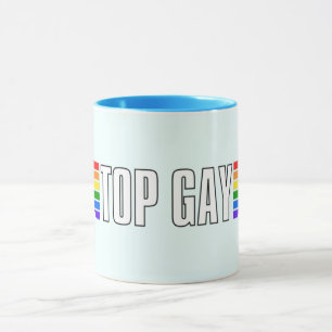 Gay Pride Top Gay Pride Regenboogvlag LGBT LGBTQ Mok