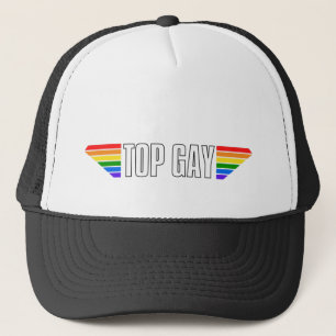 Gay Pride Top Gay Pride Regenboogvlag LGBT LGBTQ T Trucker Pet