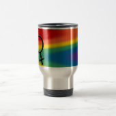 Gay Pride Travel Mugs Same-Sex Love Travel Mugs Reisbeker (Center)