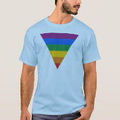 Gay Pride Triangle T-shirt (Voorkant)
