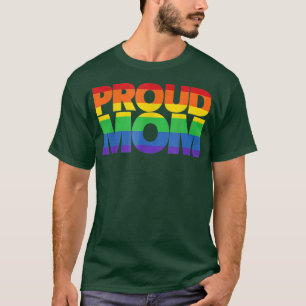 Gay Pride Trots op Moeder LGBT ouder Moederdag T-shirt