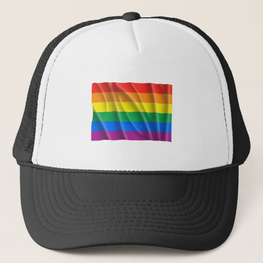 Gay Pride Trucker Pet (Voorkant)