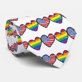 Gay Pride USA Stropdas (Opgerold)