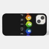 Gay Pride van Leeuwen - LGBT iPhone Hoesje (Achterkant horizontaal)