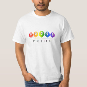 Gay Pride van Leeuwen - LGBT Regenboog T-shirt