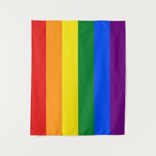 Gay Pride Vlag 50 x 60 Wandkleed (Voorkant)