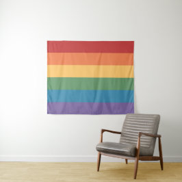 Gay Pride Vlag Heathered 50 x 60 Wandkleed