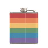 Gay Pride Vlag Heathershirt Heupfles (Achterkant)