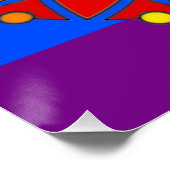 Gay Pride Vlag Kleuren Mandala LGBT Poster (Hoek)